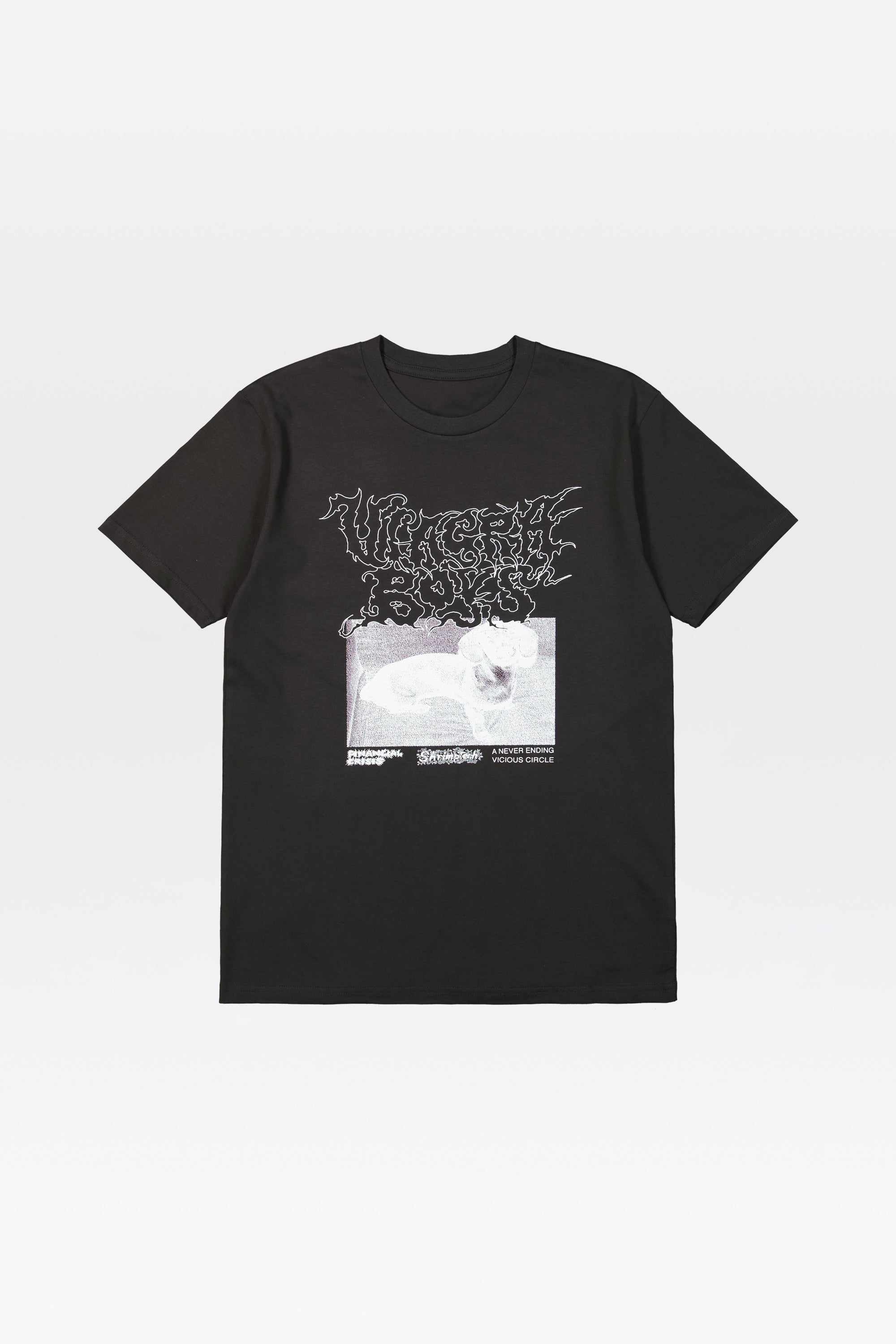 CRISIS T-SHIRT (COAL BLACK) – Viagra Boys US