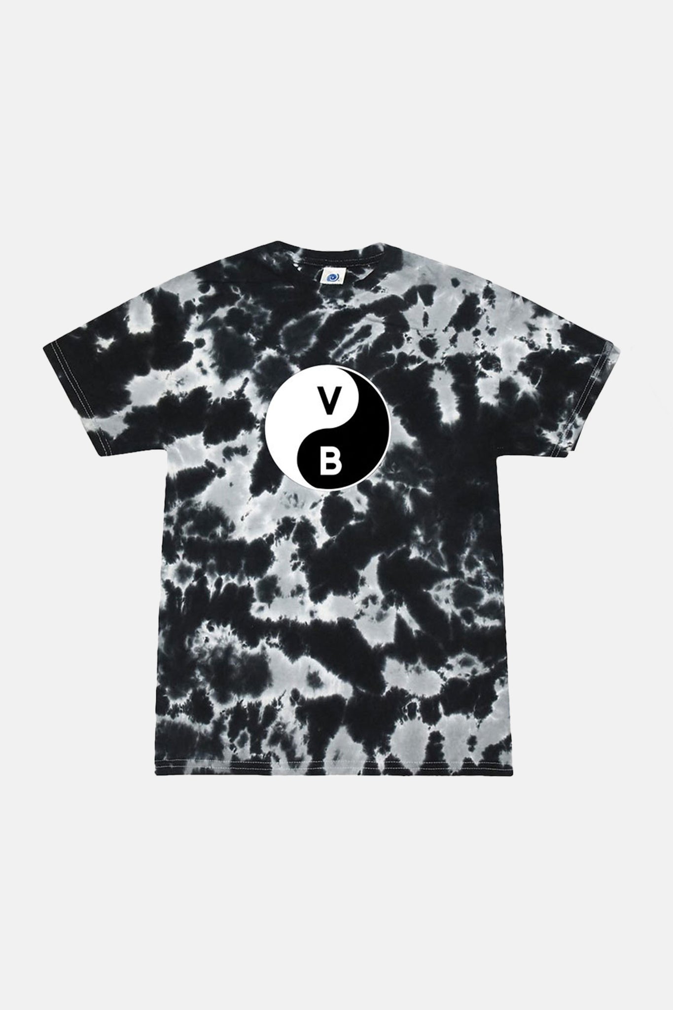 YIN YANG T-SHIRT (BLEACH BLACK/WHITE)