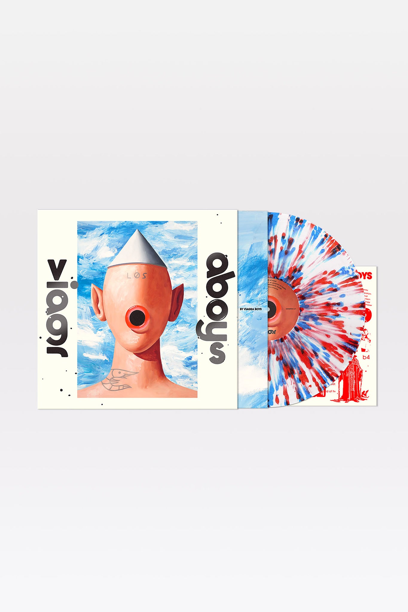 VIAGR ABOYS LP (WHITE-RED-BLUE) (PRE-ORDER) (SHOP EXCLUSIVE)