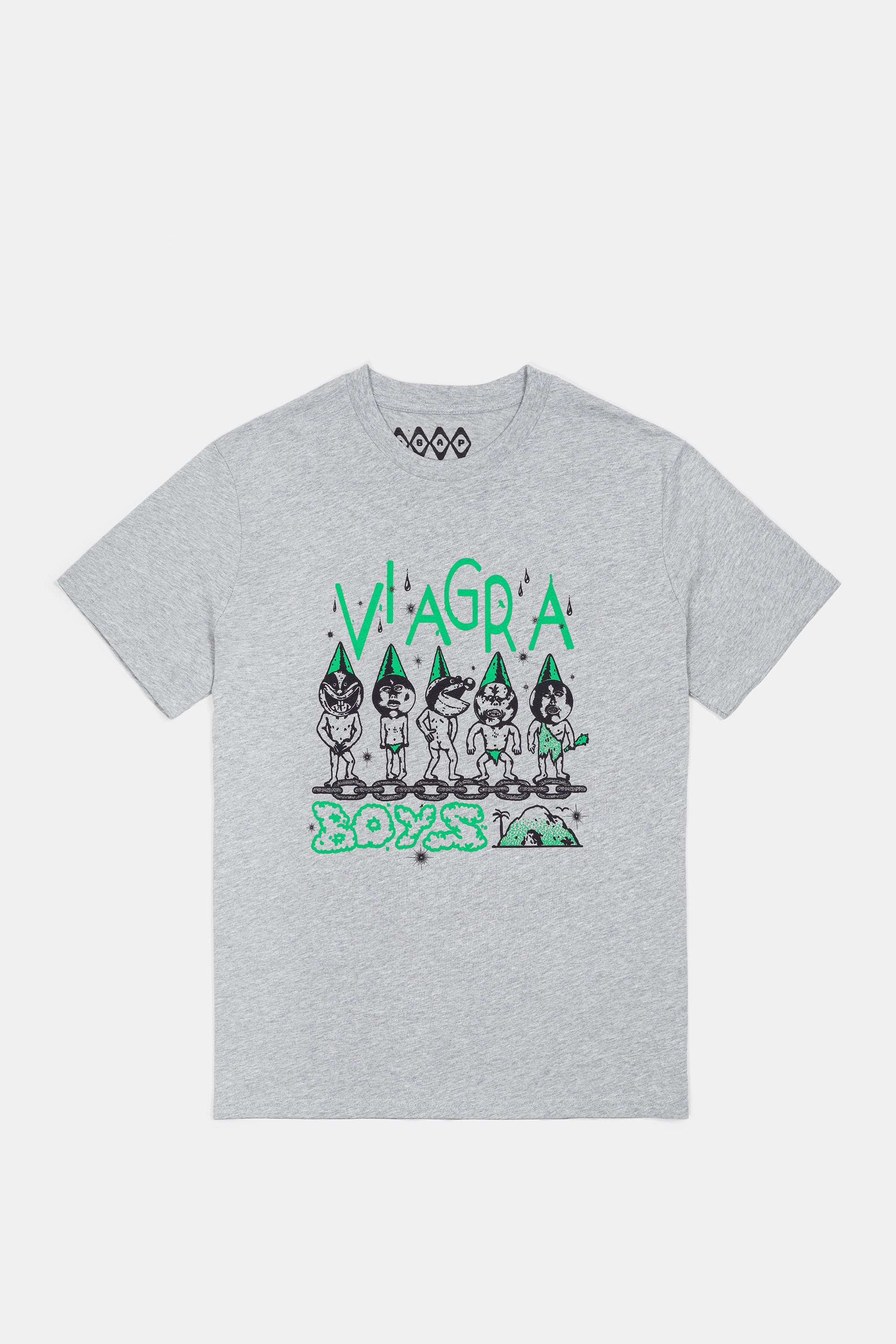 GNOMES T-SHIRT (GRAY MELANGE) – Viagra Boys US