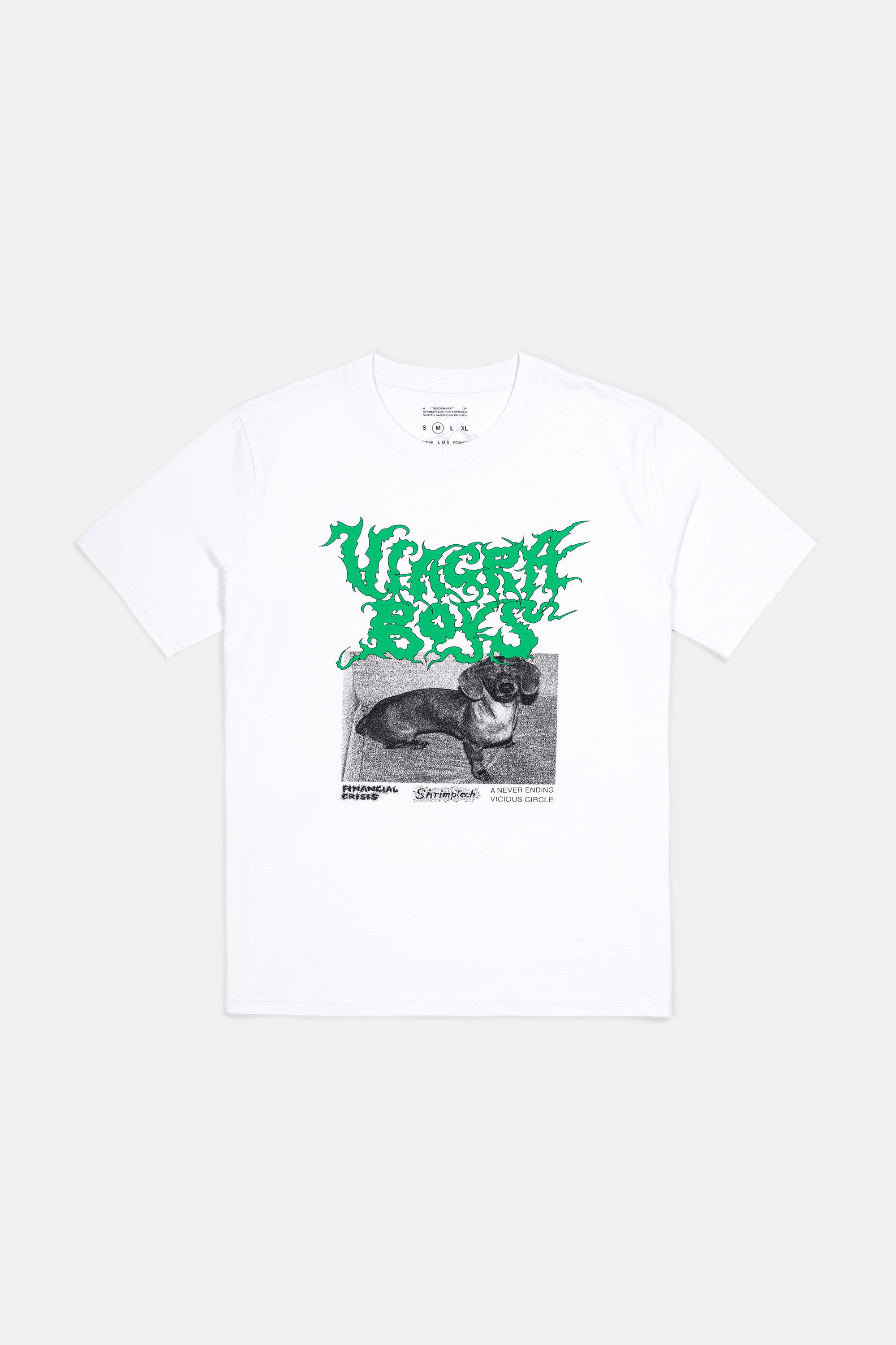 CRISIS T-SHIRT (WHITE) – Viagra Boys US
