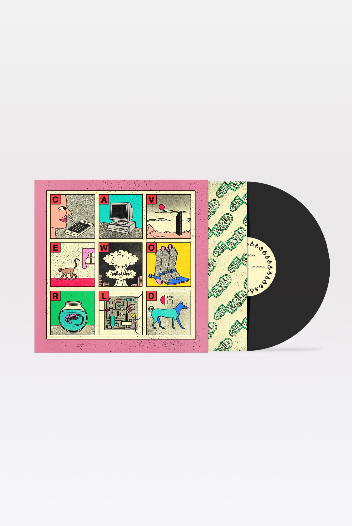 CAVE WORLD LP (BLACK) – Viagra Boys US